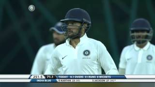 Duleep Trophy 2016 /17 India Red vs India Blue  Day 3
