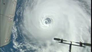 Raw: ISS Camera Captures 3 Hurricanes