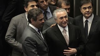Michel Temer sworn in as Brazil's new president