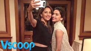 Deepika Padukone & Madhuri Dixit Bonded? - VSCOOP