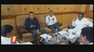 Minister Mahender Reddy Meeting with RTC and Transport Officers | New District Formation | iNews