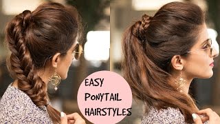 Easy Braided Ponytails Back to School Hairstyles Knot me Pretty