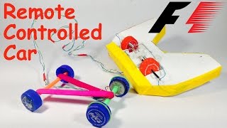 How to Make a REMOTE CONTROL CAR at Home - DIY