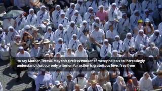 Pope declares Mother Teresa a Saint: Mother Teresa sainthood
