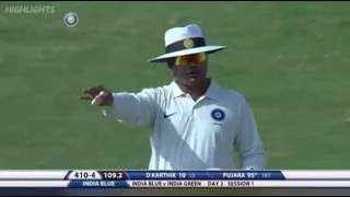 Duleep Trophy 2016 India Blue vs India Green, 3rd Match Day 2