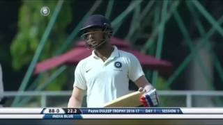 Mayank's classy 161 flattens India Green in Duleep Trophy 2016