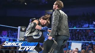 Dean Ambrose comes face-to-face with AJ Styles before Backlash: SmackDown LIVE, Sept. 6, 2016