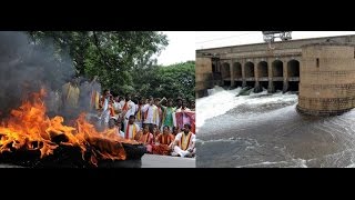 Karnataka Releases Cauvery Water To Tamil Nadu, Protests Intensify