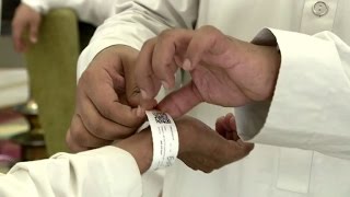 Hajj pilgrims given ID bracelets after deadly stampede