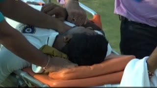 Pragyan Ojha suffers horrific head injury in Duleep Trophy match
