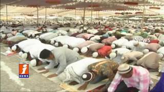 Nizamabad Muslims Celebrate Bakrid at Masjids iNews