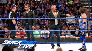 AJ Styles must battle Dean Ambrose and John Cena at No Mercy: SmackDown LIVE, Sept. 13, 2016