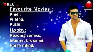 Tollywood Actor Ram Charan Profile Biography Movies Awards Favourites Facts list slide show
