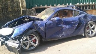 Chennai: One killed, 10 injured as 'drunk' driver crashes Porsche into autos