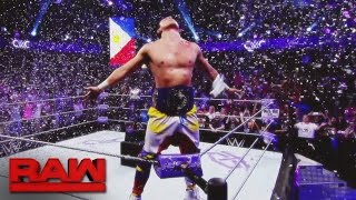 T.J. Perkins becomes Raw's first WWE Cruiserweight Champion: Raw, Sept. 19, 2016