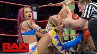 Sasha Banks & Bayley vs. Charlotte & Dana Brooke: Raw, Sept. 19, 2016