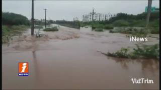 Massive Rains in Kurnool - Kundu River Fills With Flood Water | iNews