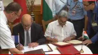 National deal signed for 36 rafale fighter jets between India and france