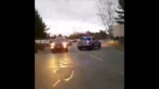 Burlington, Washington: After Cascade mall shooting Scene (Turn off sound)