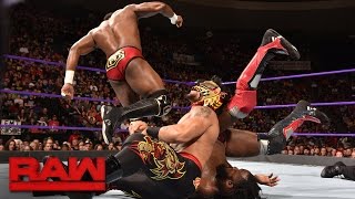 Cedric Alexander & Rich Swann vs. Lince Dorado & Drew Gulak: Raw, Sept. 26, 2016