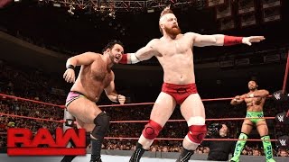 Cesaro & Sheamus vs. Nick Cutler & Willis Williams: Raw, Sept. 26, 2016