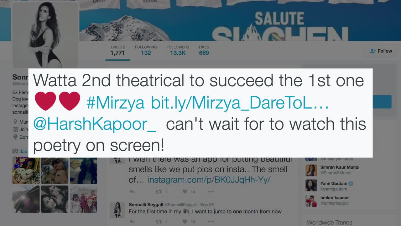 Mirzya Second Trailer | Celebs React