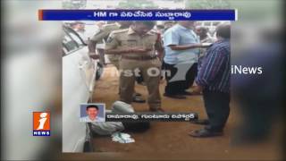 Tadepalle MEO Subba Rao Threatens Police When Came For Arrest | iNews