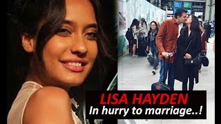 Lisa Hayden in hurry to marriage with her boyfriend!