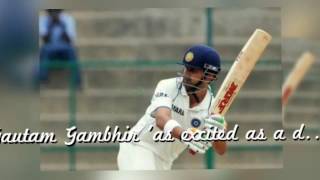 Gautam Gambhir returns to India Test squad