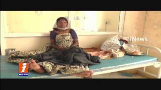 Tribal Women Deliveries in front of Hospital - Staff Rejected | Mahabubnagar District | iNews