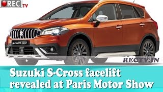 Suzuki S Cross facelift Cruising Concept revealed at Paris Motor Show - latest automobile news