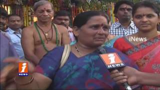 Heavy Devotees Rush At Vijayawada Kanaka Durga Temple | iNews