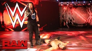 Roman Reigns and Rusev agree to meet inside Hell in a Cell: Raw, Oct. 3, 2016
