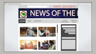 English News of the Day - 25/02/2015 - Vishwa Gujarat