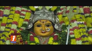 Sri Bhadrakali Shakambari Navaratri Celebrations in Kothagudem | iNews