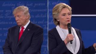 Trump vs Clinton: The second US presidential debate