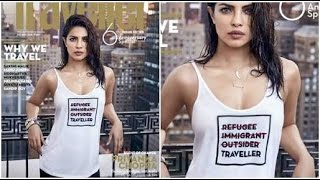 Priyanka Chopra's 'immigrant, refugee' t-shirt triggers twitter row