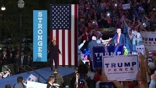 Clinton, Trump trade barbs on campaign trail post-debate