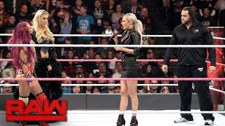 Rusev rudely confronts Sasha Banks: Raw, Oct. 10, 2016