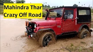 Mahindra Thar -Crazy Off Road Driving -Vikas Rachamalla.