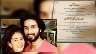 Shahid Kapoor wedding : The goodies are made by whom ?