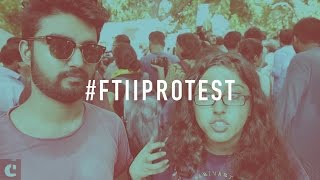 FTII Protest: Vedanth Govi & Vidita Priyadarshini