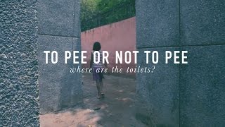 TO PEE OR NOT TO PEE: Where are the toilets for women?