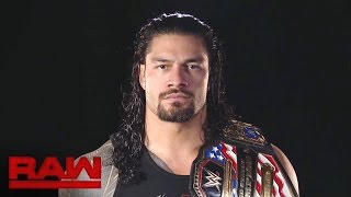 Roman Reigns knows what nightmares await inside Hell in a Cell: Raw, Oct. 24, 2016