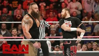 Sami Zayn vs. Braun Strowman: Raw, Oct. 24, 2016
