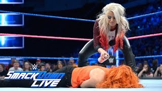 Alexa Bliss adds a little color to Becky Lynch's return: SmackDown LIVE, Oct. 25, 2016