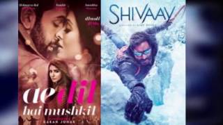 Ae Dil Hai Mushkil Vs Shivaay - Box Office War