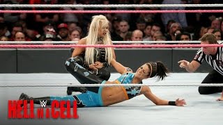 Bayley keeps Dana Brooke at arm's length: WWE Hell in a Cell 2016