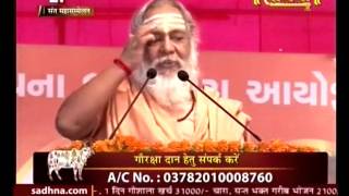 Vishw Gauraksha Sant Mahasamellan Live - Ahemdabad Day 1 Part 2 (7-2-16)
