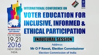 Mr O P Rawat, Election Commissioner,Election Commission of India